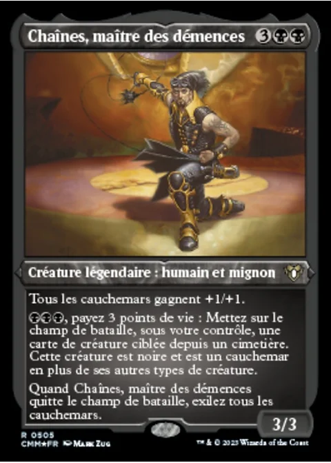 Chaînes, maître des démences