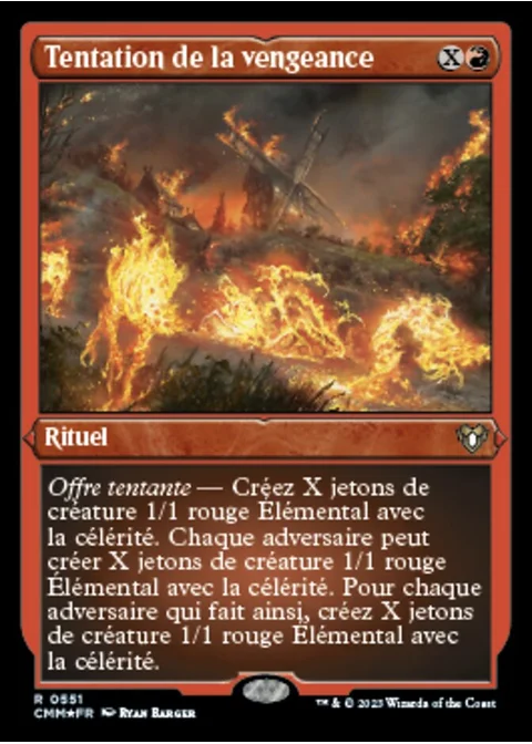 Tentation de la vengeance