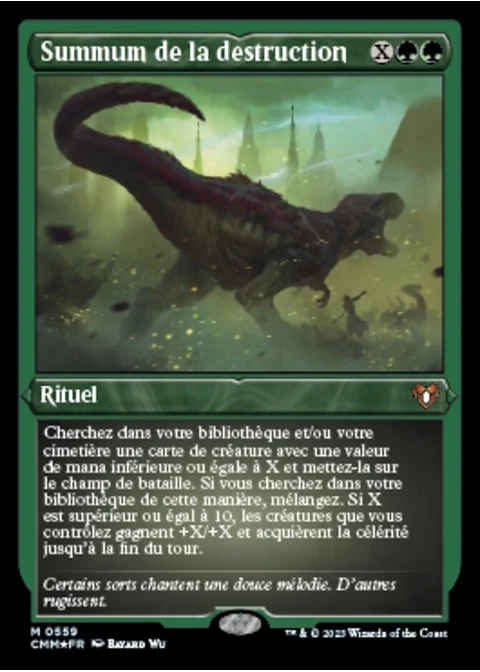 Summum de la destruction