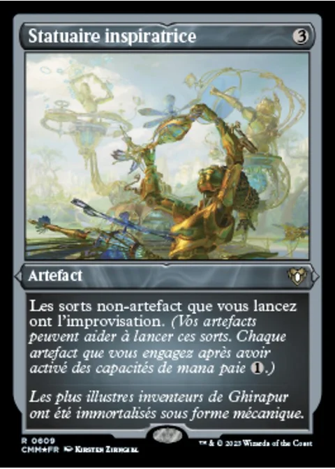 Statuaire inspiratrice