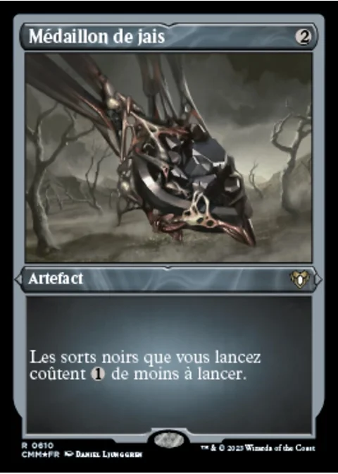 Médaillon de jais