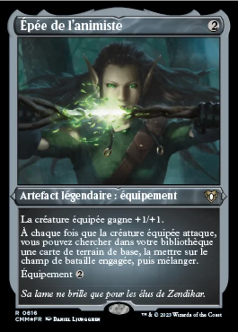 Épée de l'animiste