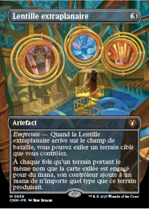 Lentille extraplanaire