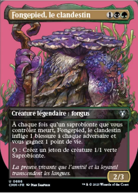 Fongepied, le clandestin