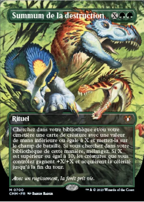 Summum de la destruction