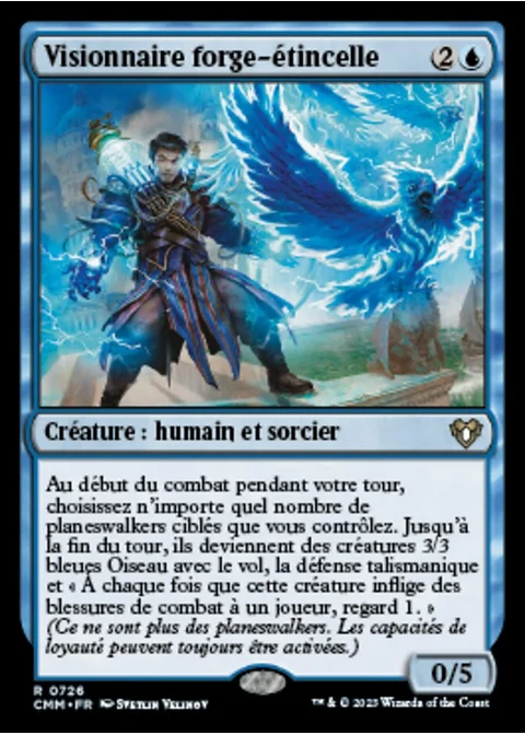 Visionnaire forge-étincelle