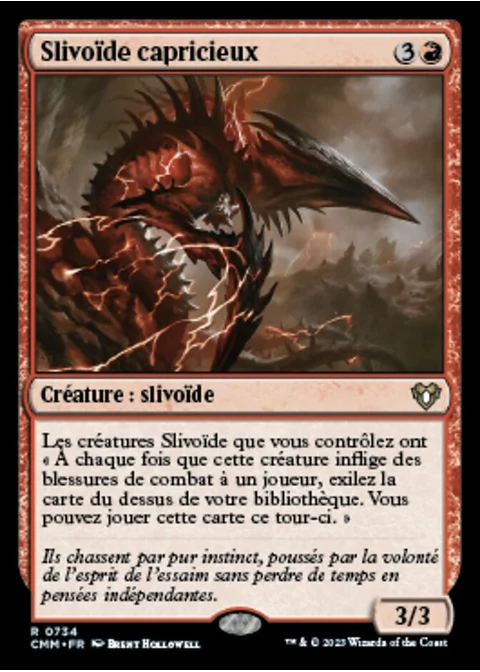 Slivoïde capricieux