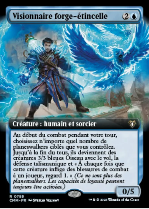 Visionnaire forge-étincelle