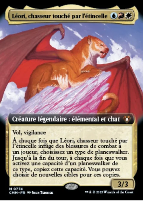 Léori, chasseur touché par l'étincelle