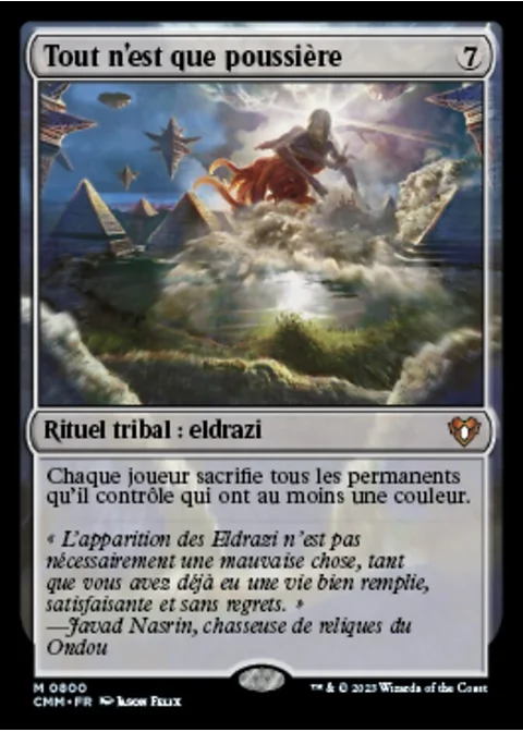 Tout n'est que poussière