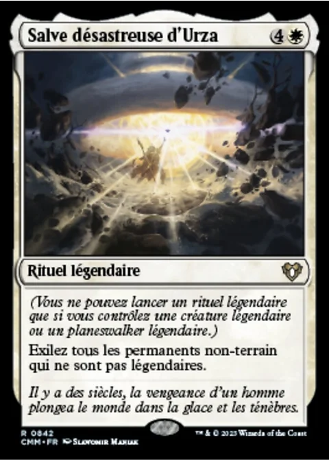 Salve désastreuse d'Urza