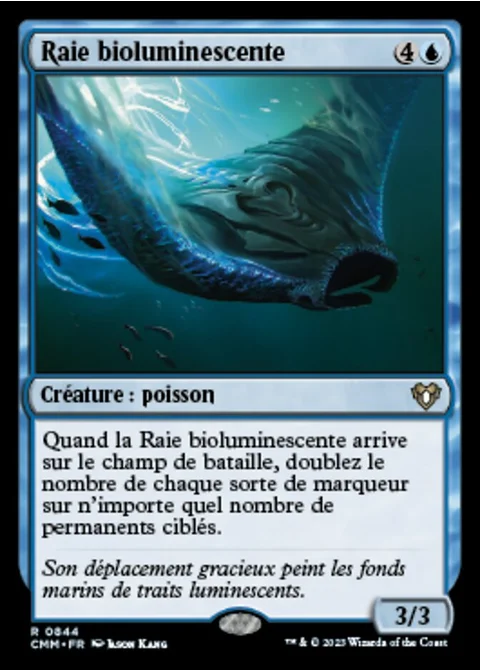 Raie bioluminescente