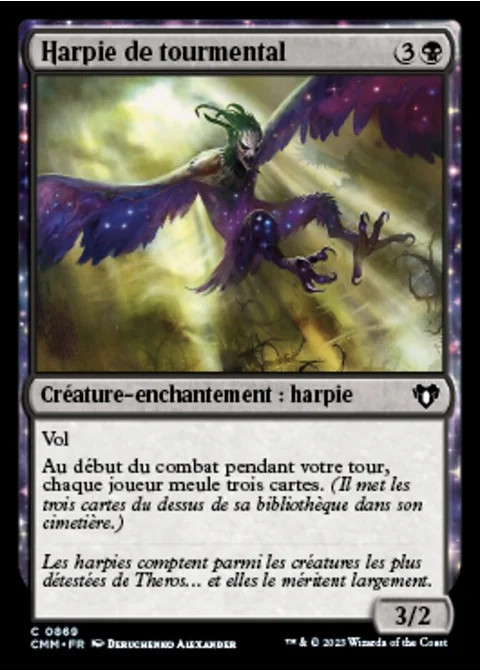 Harpie de tourmental