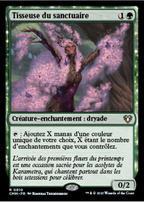 Tisseuse du sanctuaire