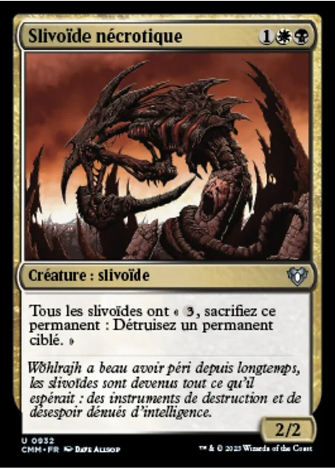 Slivoïde nécrotique