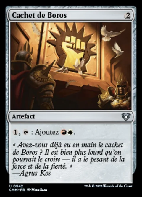 Cachet de Boros