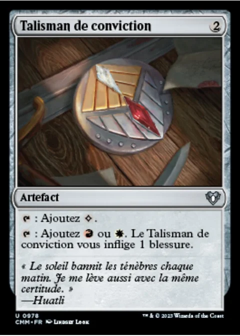 Talisman de conviction