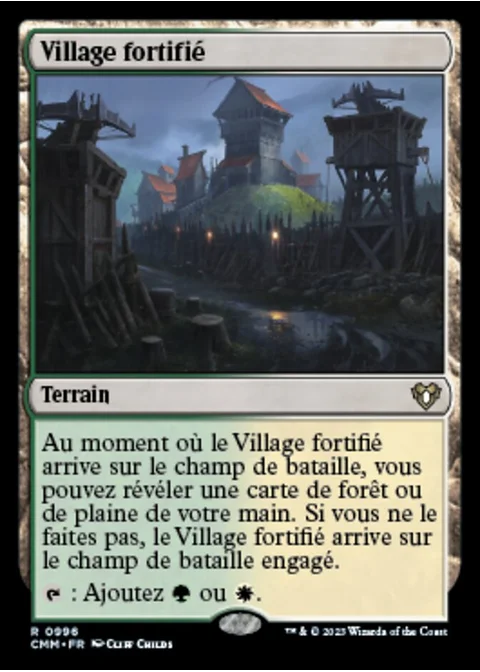 Village fortifié