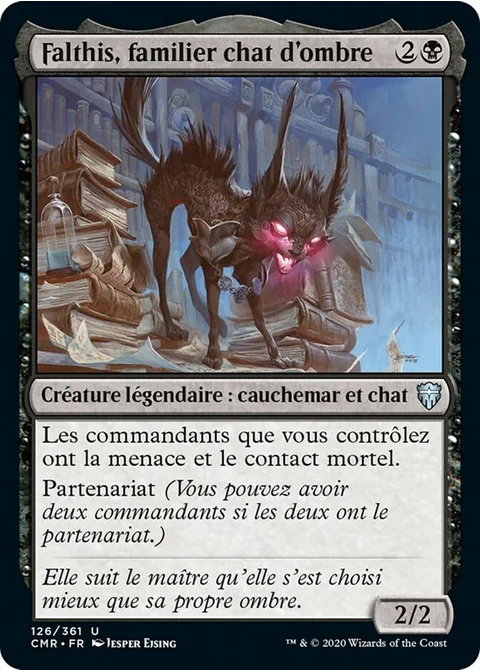 Falthis, familier chat d'ombre