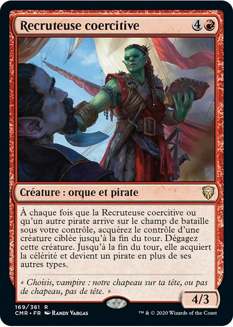 Recruteuse coercitive