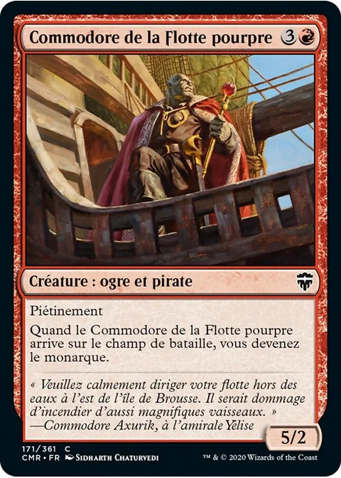 Commodore de la Flotte pourpre