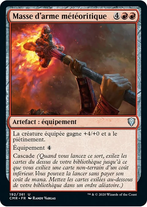 Masse d'arme météoritique