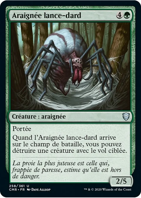 Araignée lance-dard