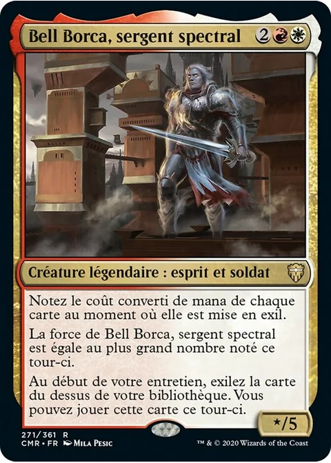 Bell Borca, sergent spectral