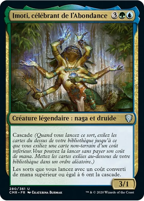 Imoti, célébrant de l'Abondance