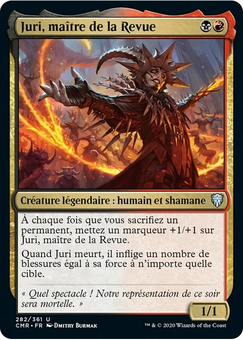 Juri, maître de la Revue