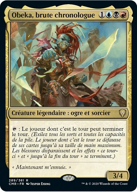 Obeka, brute chronologue