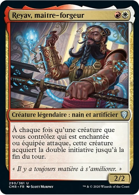 Reyav, maitre-forgeur