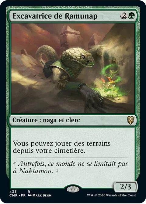 Excavatrice de Ramunap