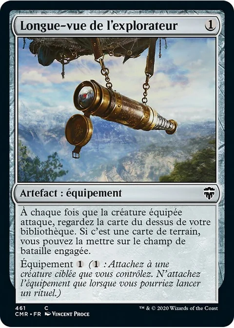 Longue-vue de l'explorateur