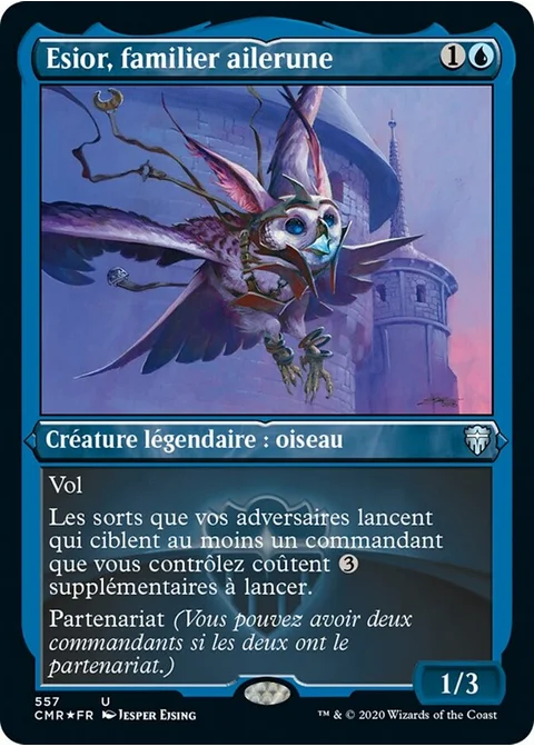 Esior, familier ailerune