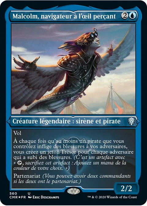 Malcolm, navigateur à l'œil perçant