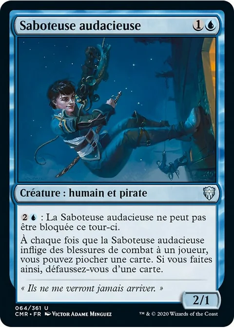Saboteuse audacieuse