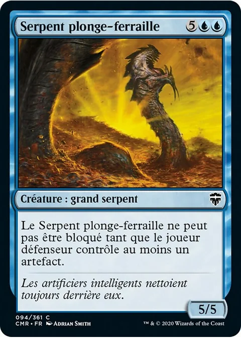 Serpent plonge-ferraille