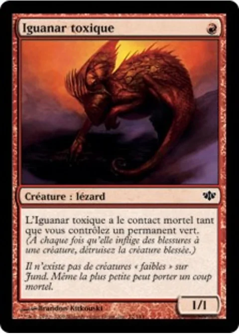Iguanar toxique