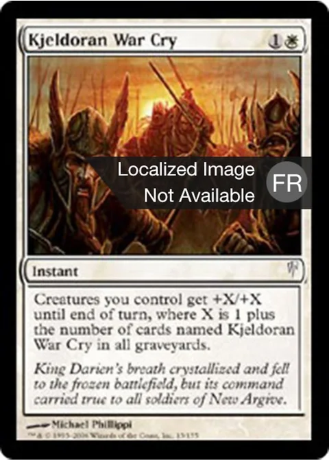 Cri de guerre kjeldorien