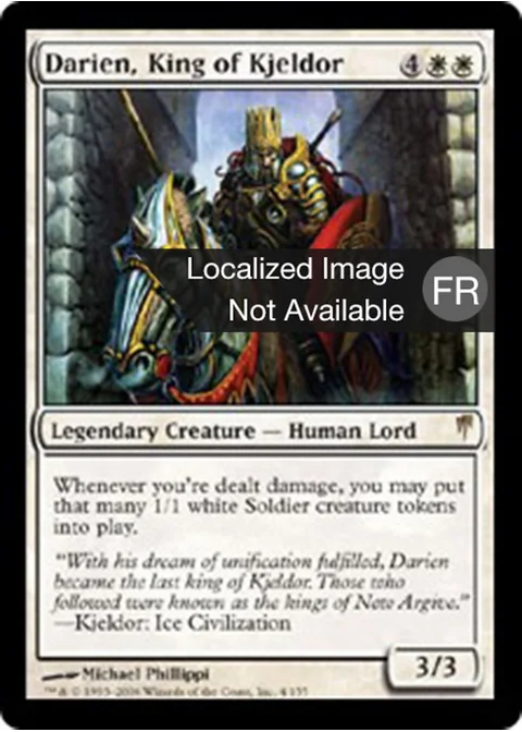 Darien, roi du Kjeldor