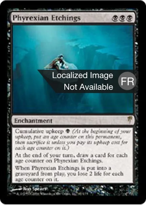 Gravures phyrexianes