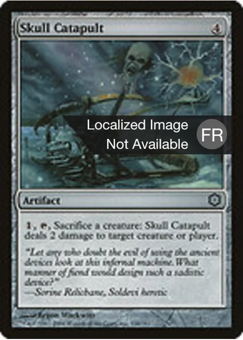 Catapulte des crânes