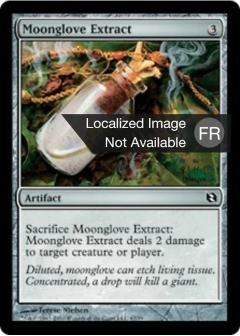 Extrait de digitale lunaire