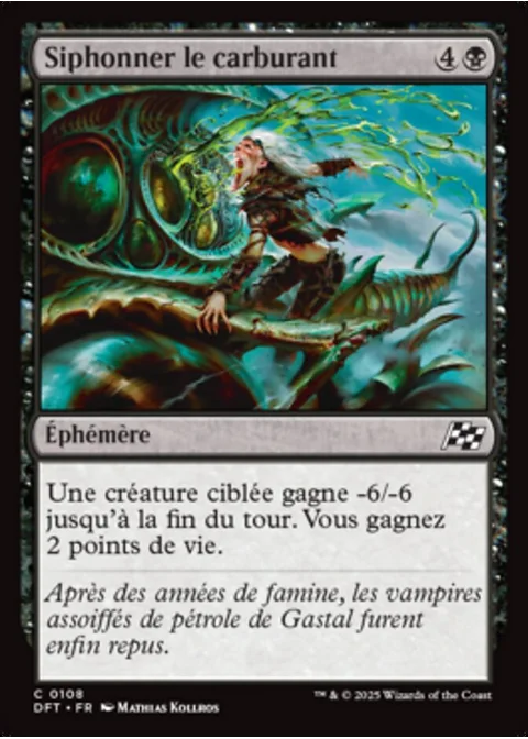 Siphonner le carburant