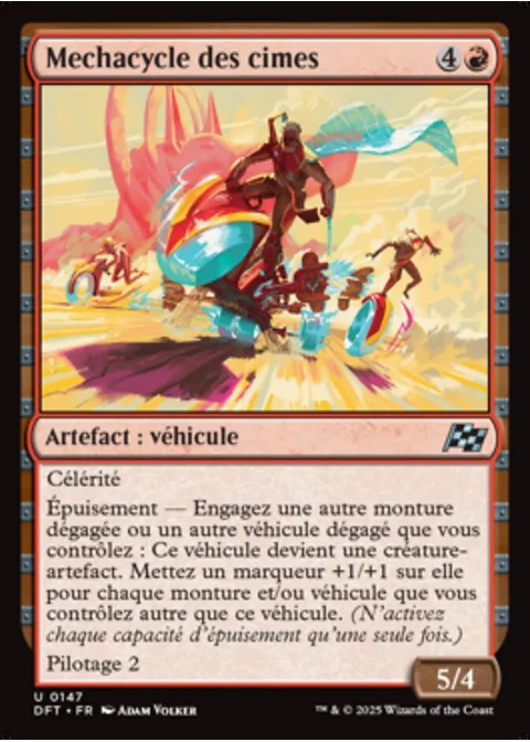 Mechacycle des cimes