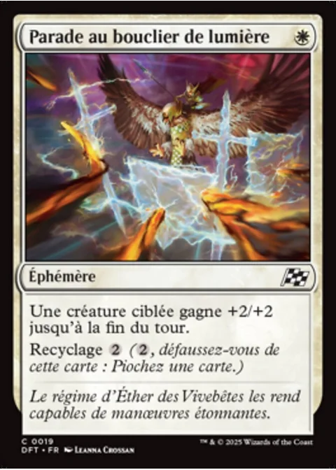 Parade au bouclier de lumière