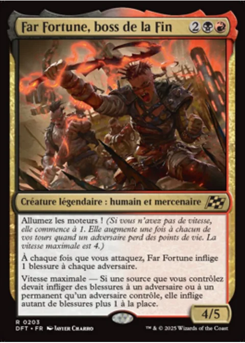 Far Fortune, boss de la Fin