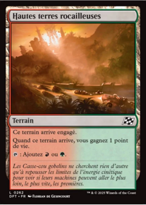 Hautes terres rocailleuses