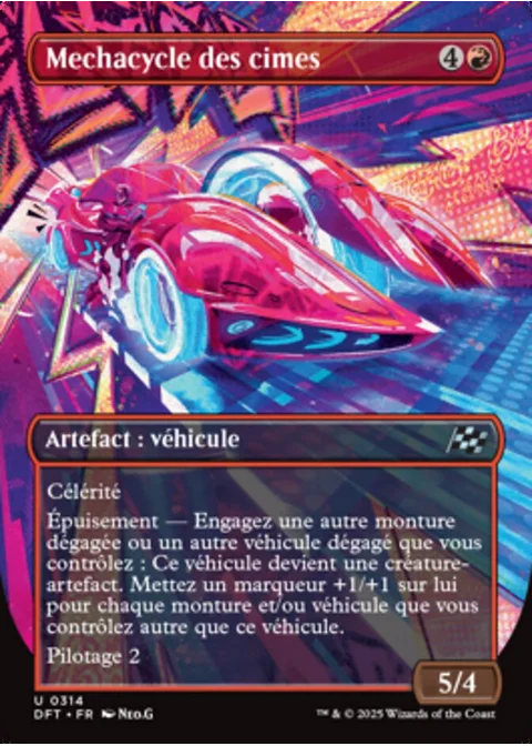 Mechacycle des cimes